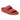 Birkenstock Cozy Red Suede Arizona Shearling Sandals