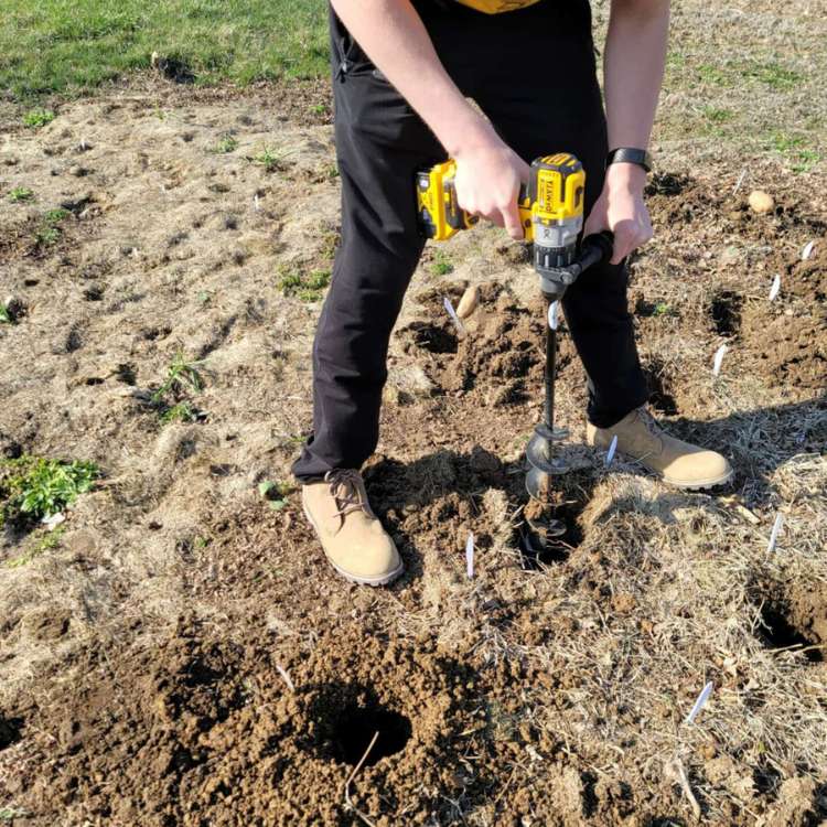 Vinizia™ Heavy-Duty Garden Auger Drill Bit for Effortless Soil Penetration