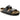 Birkenstock Women's Arizona Black Leather Sandals with Soft Footbed