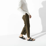 Birkenstock Arizona Black Leather Double Buckle Sandals - Comfort and Elegance