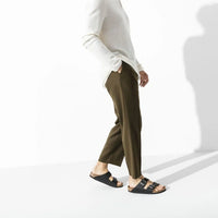 Birkenstock Arizona Black Leather Double Buckle Sandals - Comfort and Elegance
