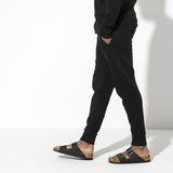 Birkenstock Arizona Black Leather Double Buckle Sandals - Comfort and Elegance