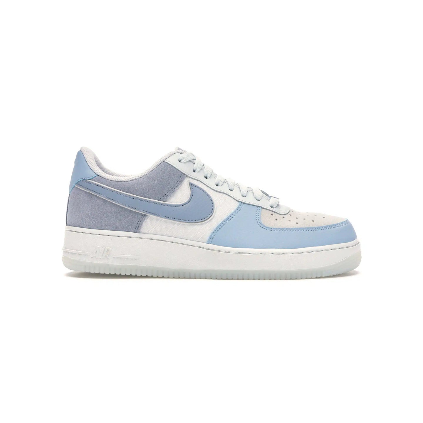 Nike Air Force 1 Low Armory Blue & White in Premium Leather & Suede