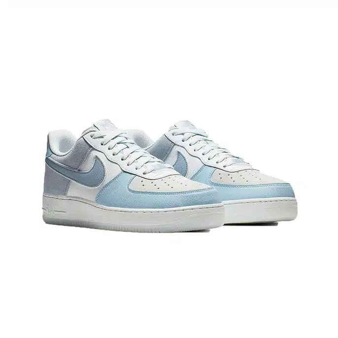 Nike Air Force 1 Low Armory Blue & White in Premium Leather & Suede