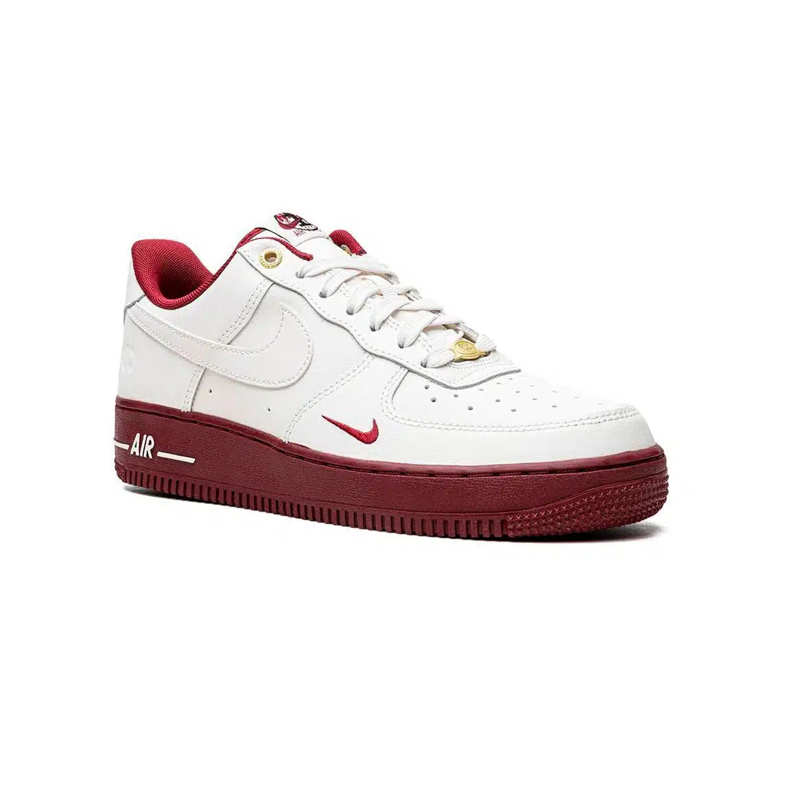 Nike Air Force 1 40th Anniversary Edition – White and Team Red Classic Sneakers
