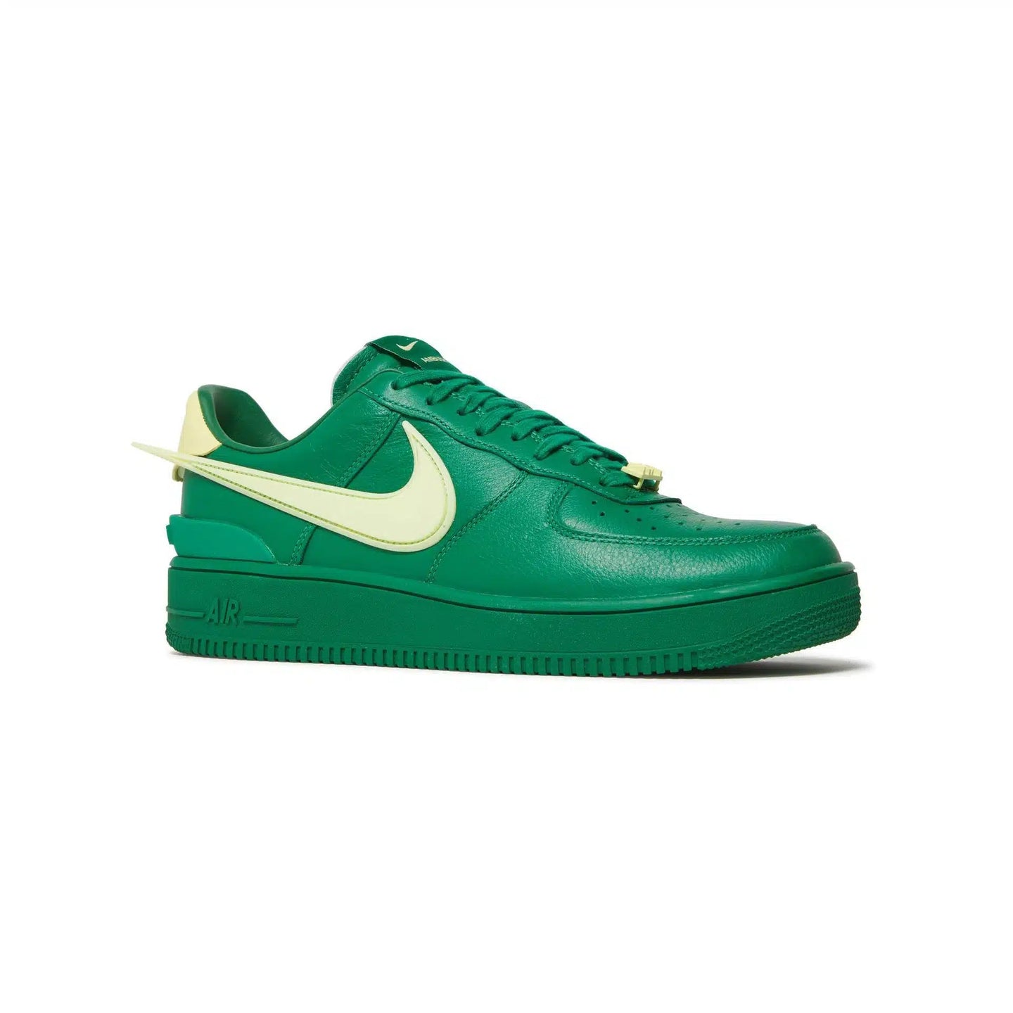 Nike Air Force 1 Low in Pine Green with Ambush Yellow Swoosh