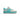 Nike Air Force 1 Low Sand with Aqua Blue Swoosh