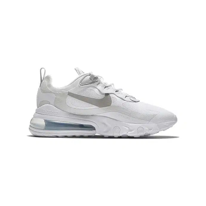 Nike Air Max 270 React – White & Light Smoke Grey Elegance