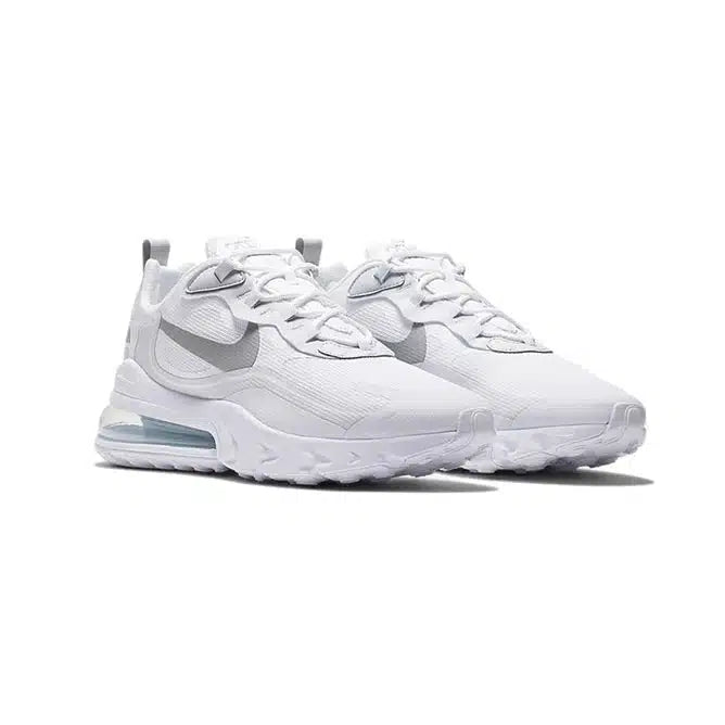 Nike Air Max 270 React – White & Light Smoke Grey Elegance