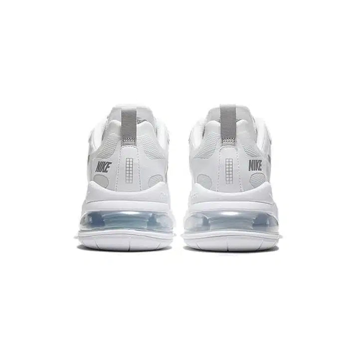 Nike Air Max 270 React – White & Light Smoke Grey Elegance