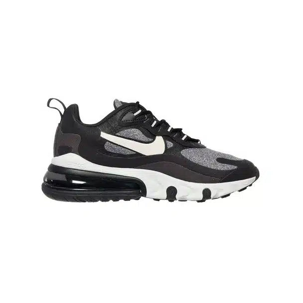 Nike Air Max 270 React - Sleek Black, White, and Grey Sneakers