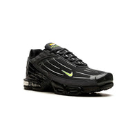 Nike Air Max Plus 3 Men's Sneakers - Black Volt Futuristic Design