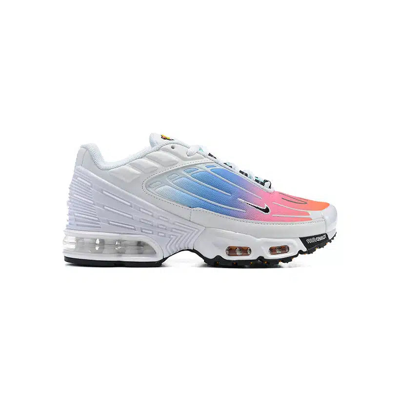 Nike Air Max Plus 3 Men's White Multicolour Sneakers - Unique Style & Comfort