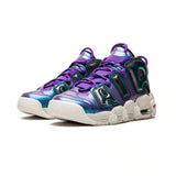 Nike Air More Uptempo Unisex Trainers - Violet Iridescent | Futuristic & Comfortable