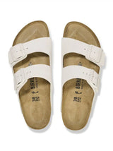 Birkenstock Arizona Classic White Suede Unisex Sandals