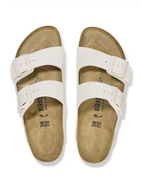 Birkenstock Arizona Classic White Suede Unisex Sandals