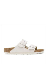 Birkenstock Arizona Classic White Suede Unisex Sandals