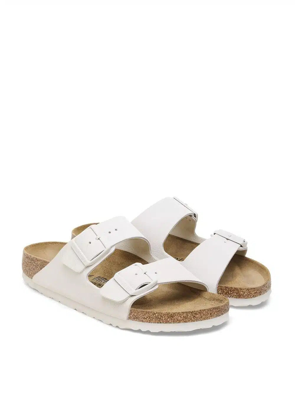 Birkenstock Arizona Classic White Suede Unisex Sandals