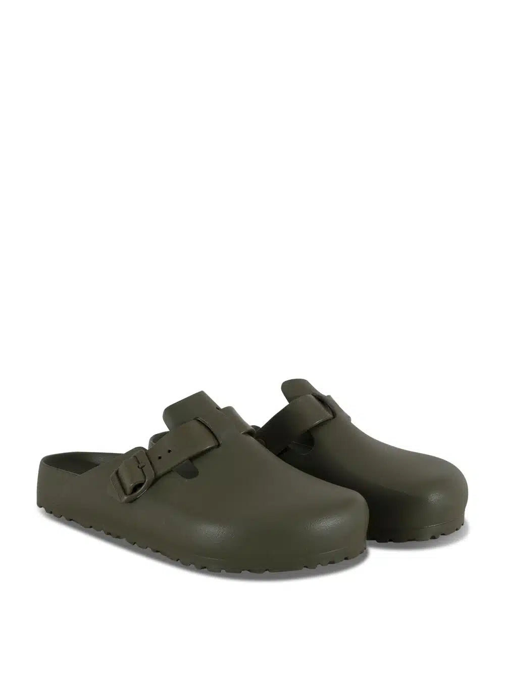 Birkenstock Unisex Boston EVA Clogs - Olive Green, Lightweight & Waterproof