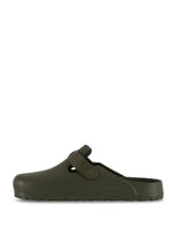 Birkenstock Unisex Boston EVA Clogs - Olive Green, Lightweight & Waterproof