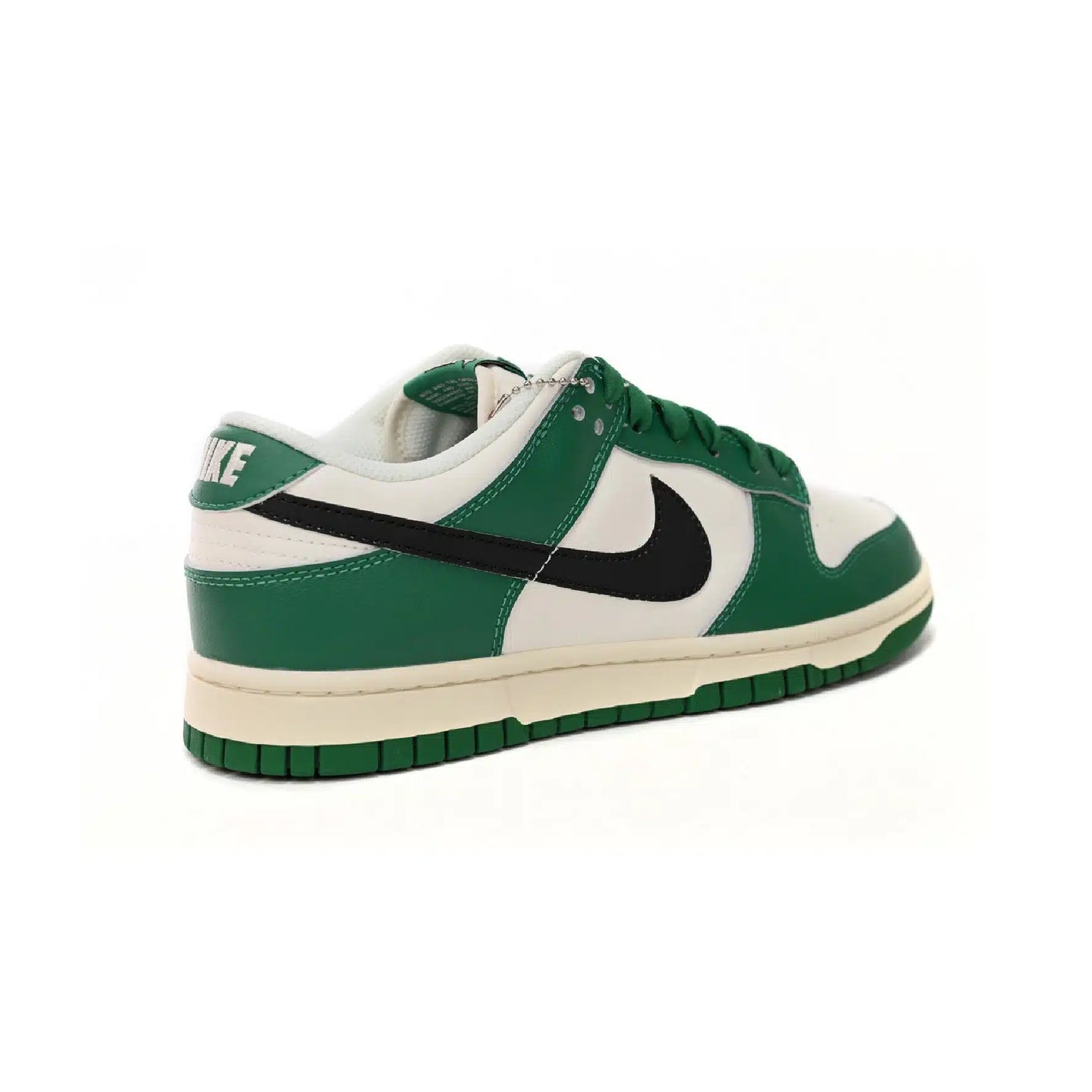 Nike Dunk Low - Men's White and Green Lottery Sneakers