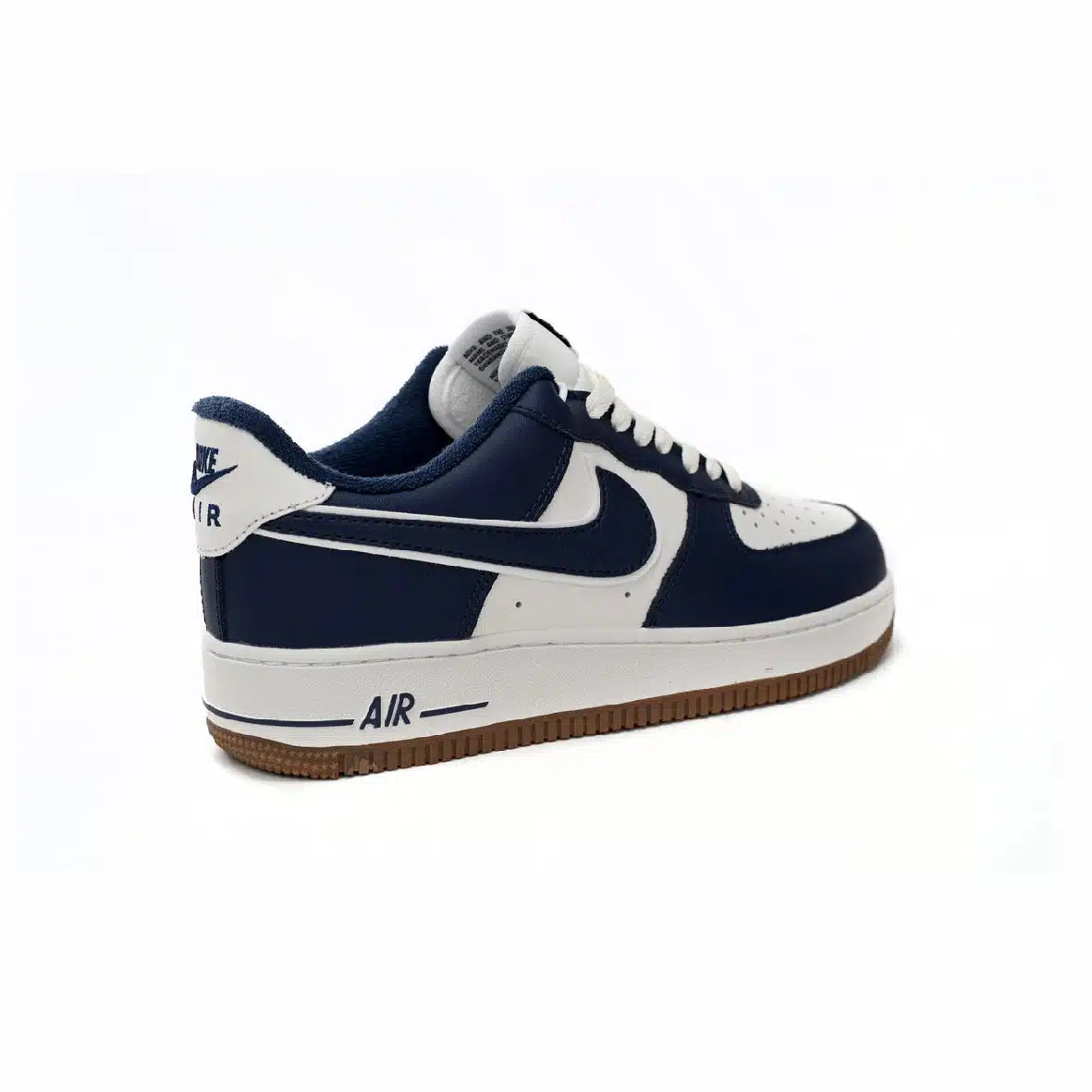 Nike Air Force 1 Low College Edition in Midnight Navy Blue and White