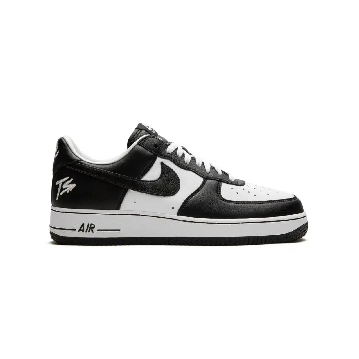 Nike Air Force 1 Low 'Panda' Edition by Terror Squad - Black and White Elegance