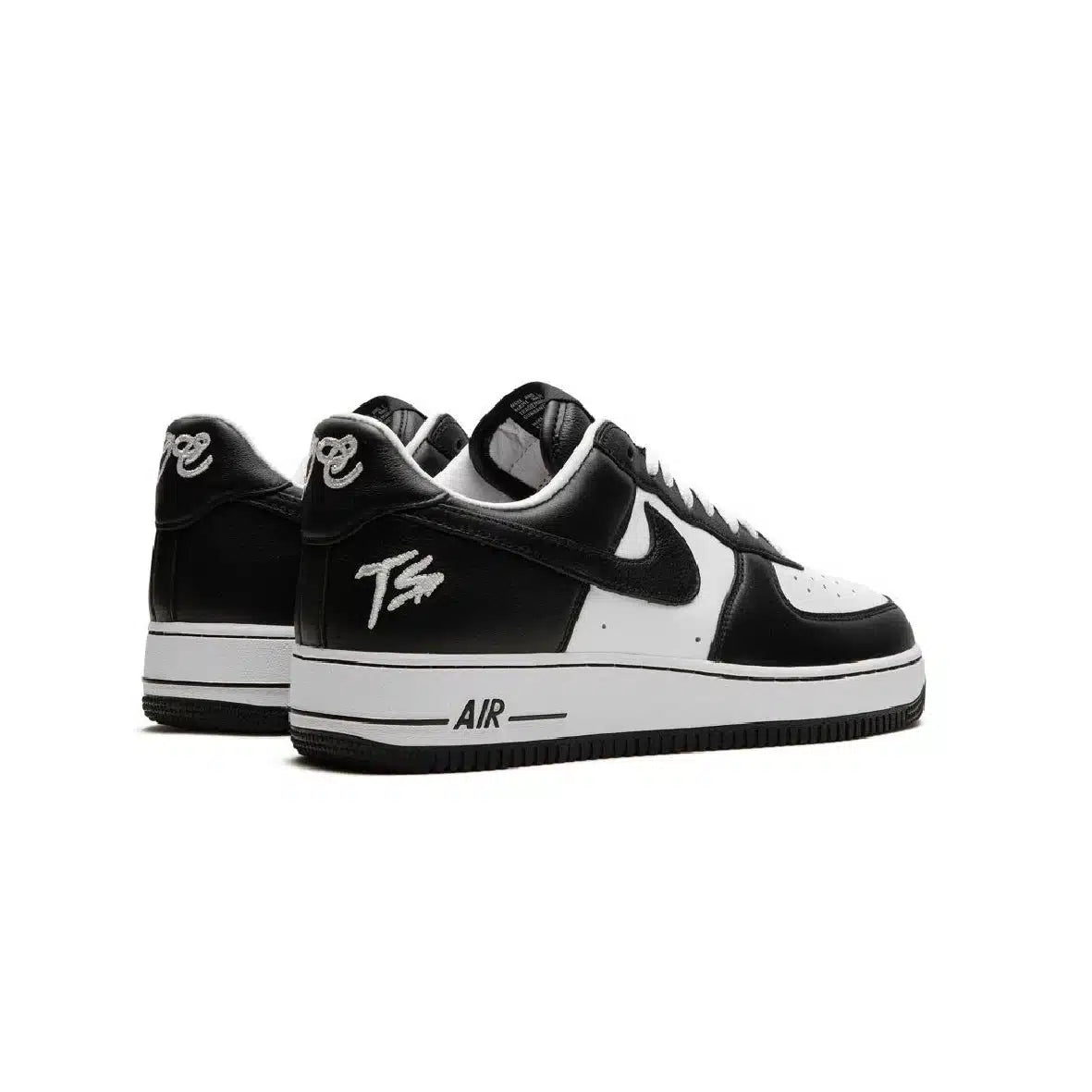Nike Air Force 1 Low 'Panda' Edition by Terror Squad - Black and White Elegance