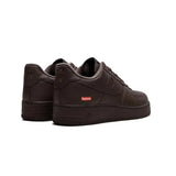 Nike Air Force 1 Low with Red Supreme Highlights - Brown Edition