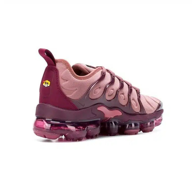 Nike Women's and Men's Air VaporMax Plus Sneakers in Pink & Burgundy