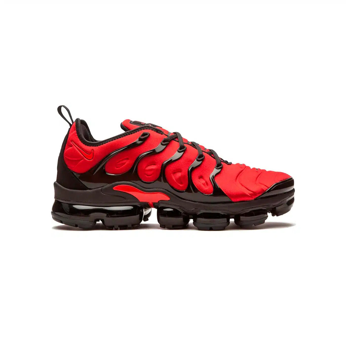 Nike Men's Air VaporMax Plus Sneakers in Red & Black