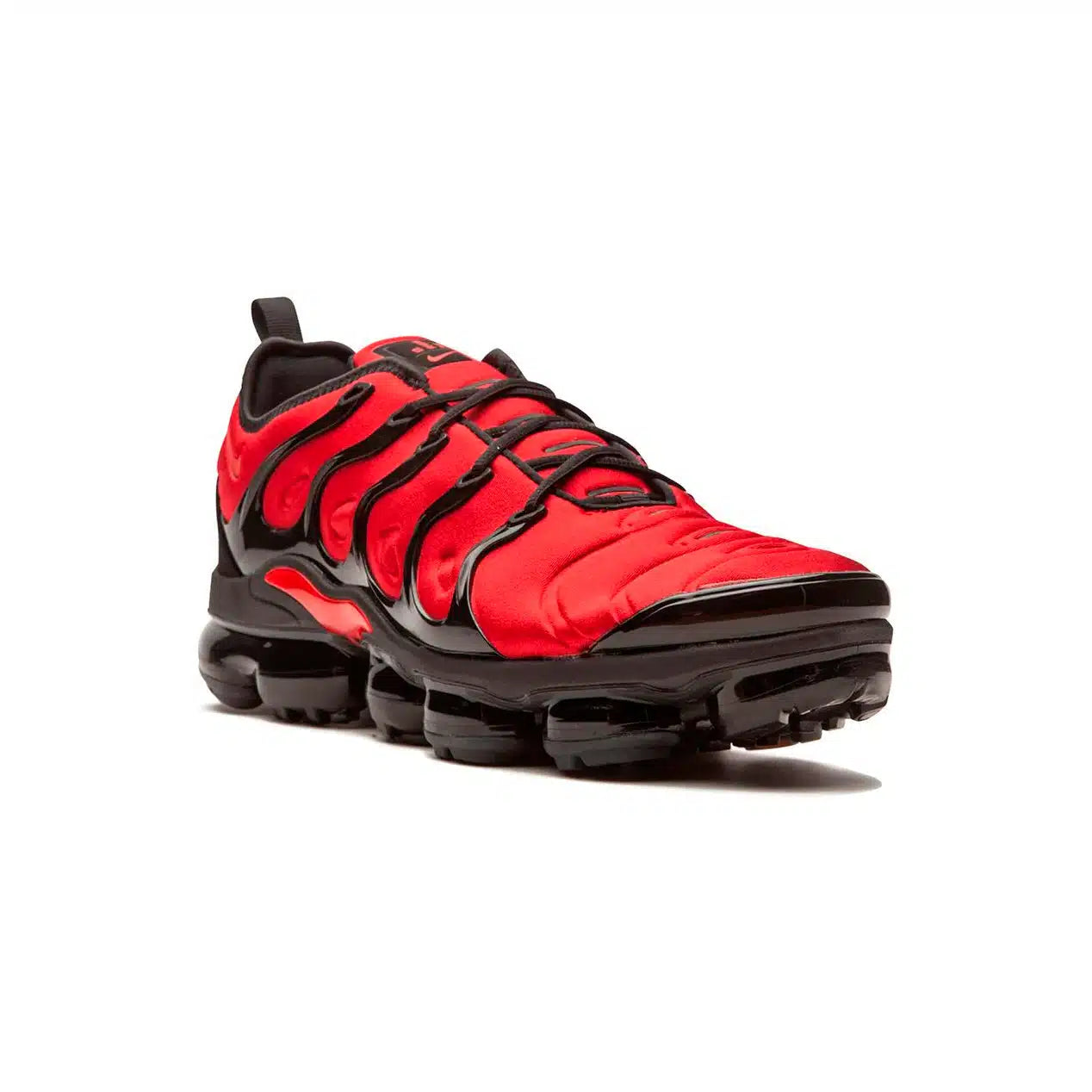 Nike Men's Air VaporMax Plus Sneakers in Red & Black