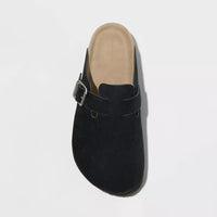 Birkenstock Boston Comfortable Suede Leather Unisex Clogs