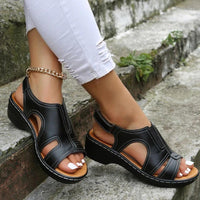 Couture-Moda Women's Arch Support Sandals with Comfort Sole