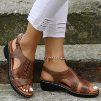 Couture-Moda Women's Arch Support Sandals with Comfort Sole