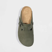 Birkenstock Boston Comfortable Suede Leather Unisex Clogs