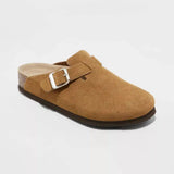 Birkenstock Boston Comfortable Suede Leather Unisex Clogs