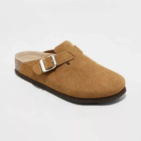 Birkenstock Boston Comfortable Suede Leather Unisex Clogs