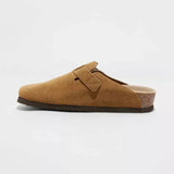 Birkenstock Boston Comfortable Suede Leather Unisex Clogs