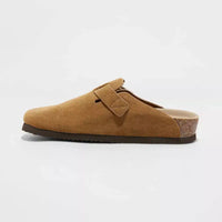 Birkenstock Boston Comfortable Suede Leather Unisex Clogs