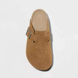 Birkenstock Boston Comfortable Suede Leather Unisex Clogs