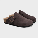 Birkenstock Boston Comfortable Suede Leather Unisex Clogs