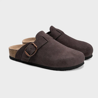Birkenstock Boston Comfortable Suede Leather Unisex Clogs