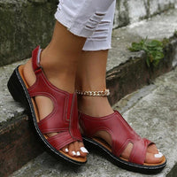 Couture-Moda Women's Arch Support Sandals with Comfort Sole