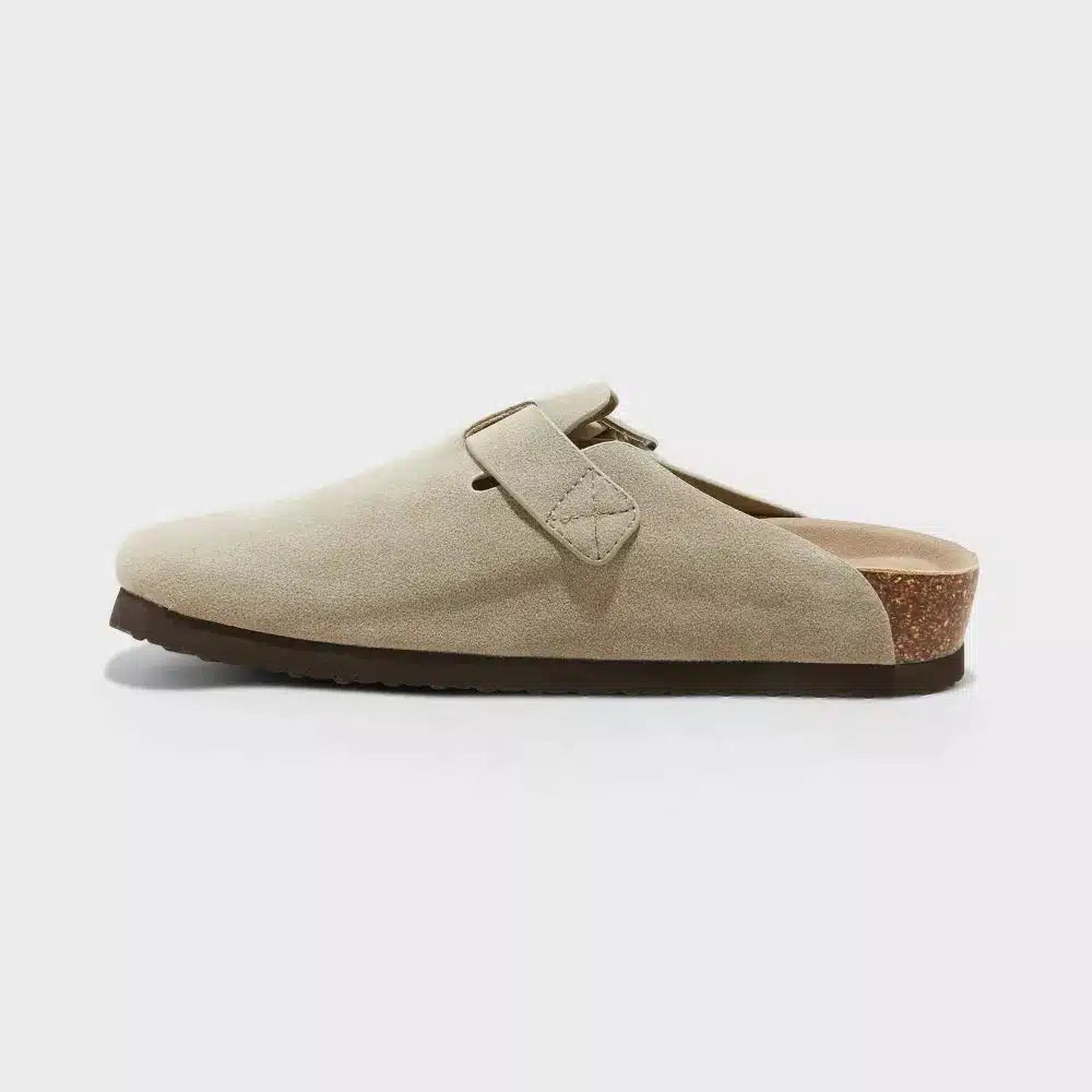Birkenstock Boston Comfortable Suede Leather Unisex Clogs